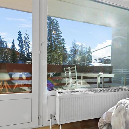 Appartement Cosy Et Renove Au Coeur De La Station Crans-Montana Luaran gambar