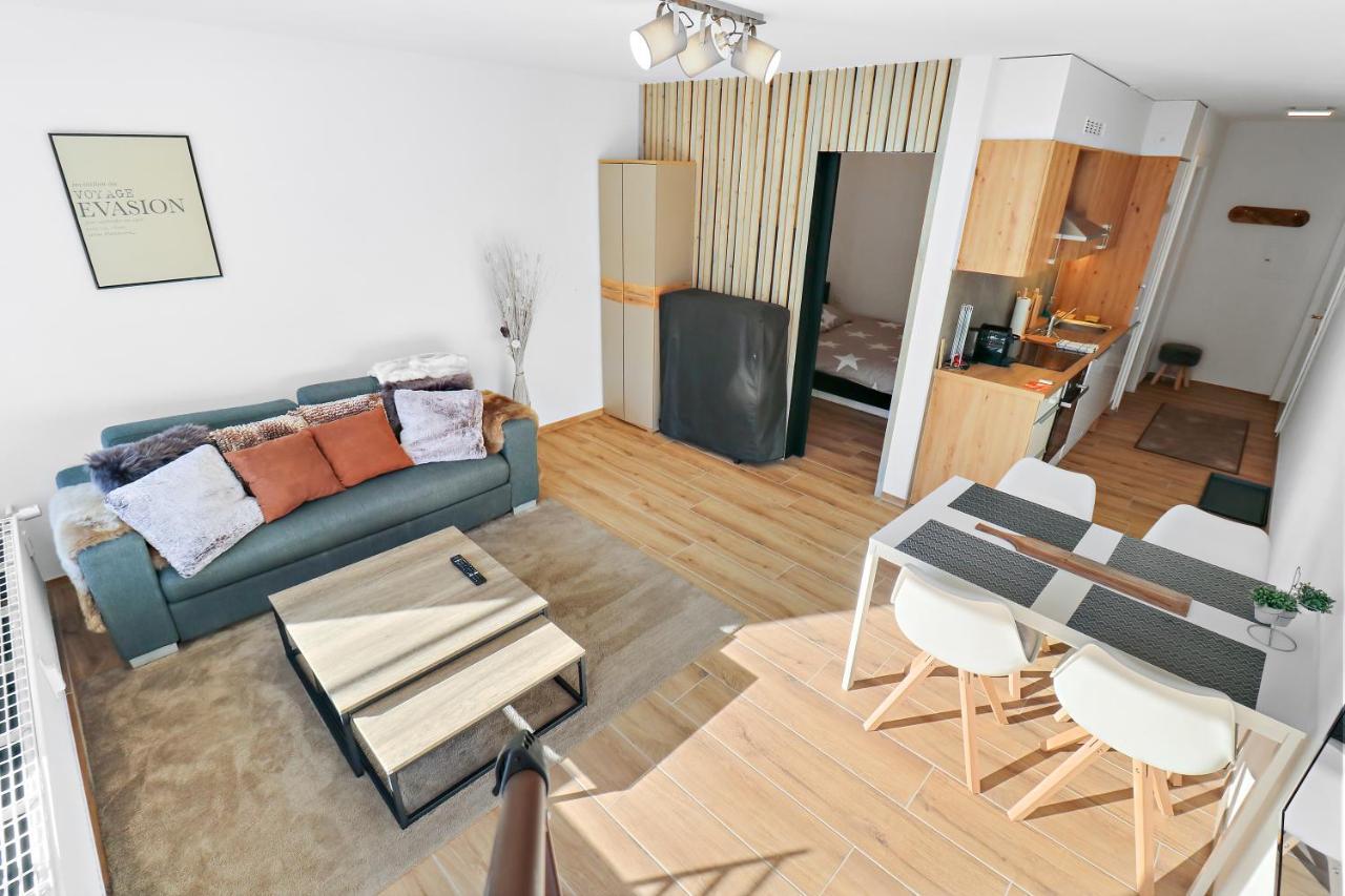 Appartement Cosy Et Renove Au Coeur De La Station Crans-Montana Luaran gambar