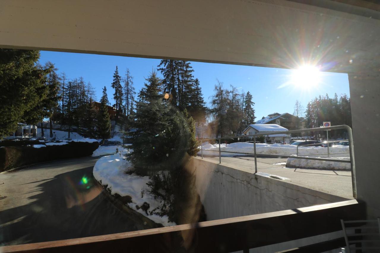 Appartement Cosy Et Renove Au Coeur De La Station Crans-Montana Luaran gambar